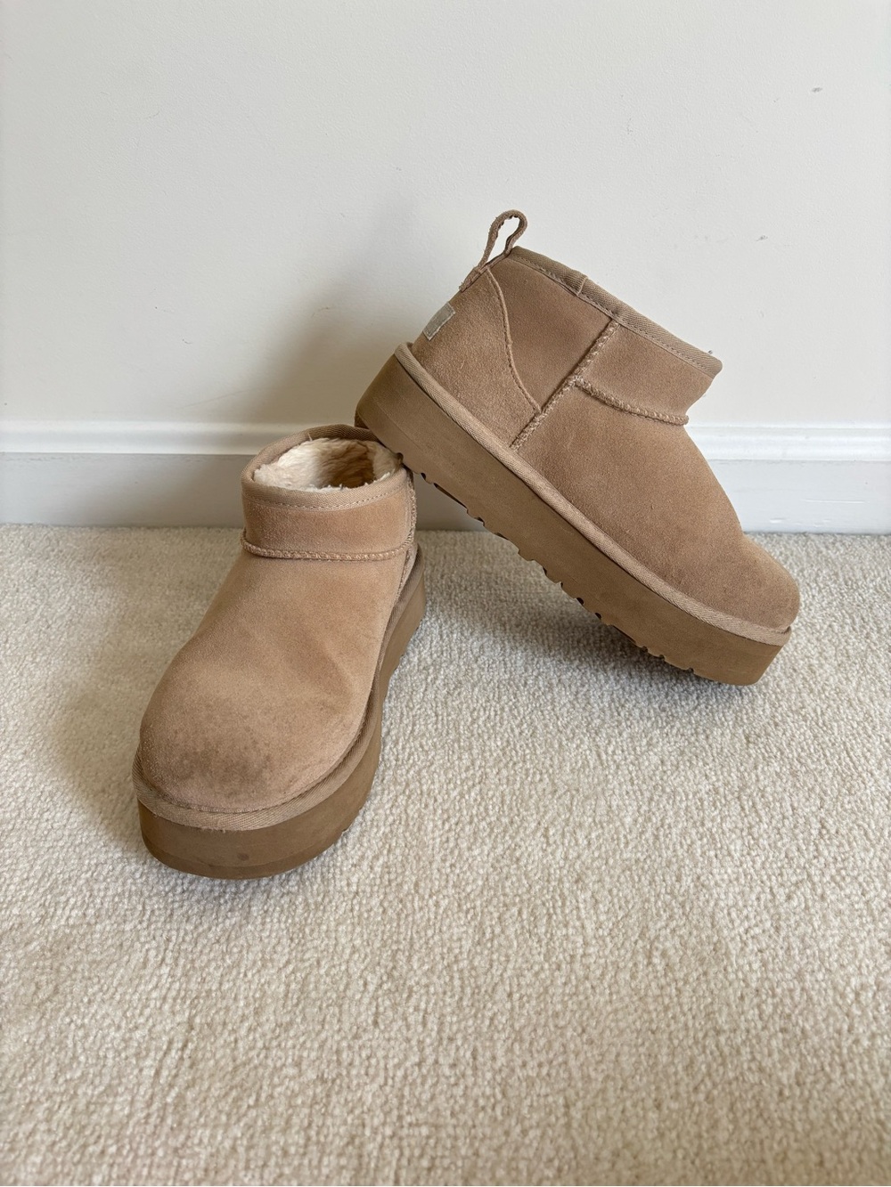 UGG Classic Ultra Mini Platform Boots BK 5